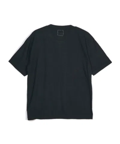 Visvim Cotton Oversized Printed Crew-neck T-shirt In Black