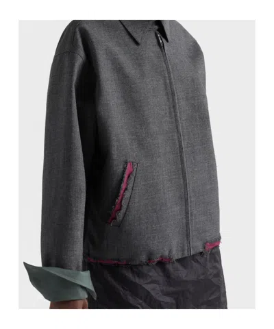 Prada Bomber Jacket In Black