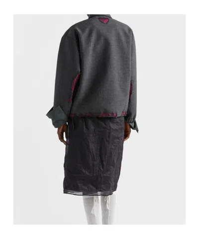 Prada Bomber Jacket In Black