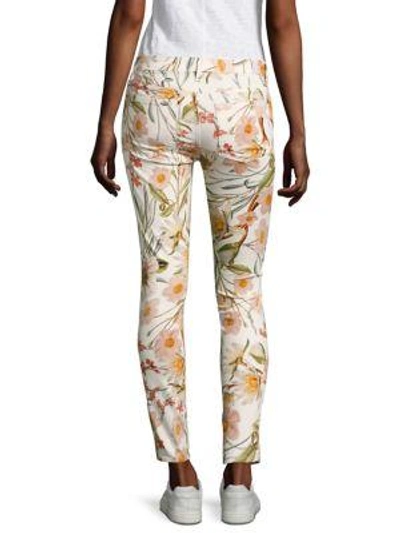 Shop 7 For All Mankind Tropical Printed Skinny Ankle Jeans