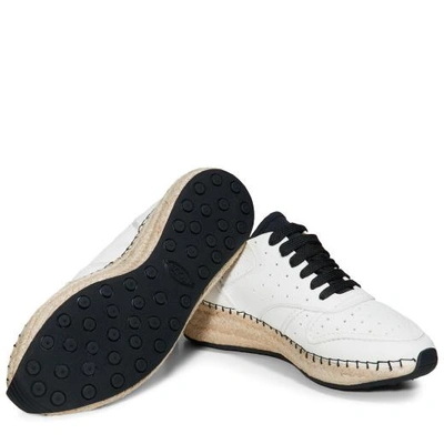Shop Tod's Sneakers In Leather
