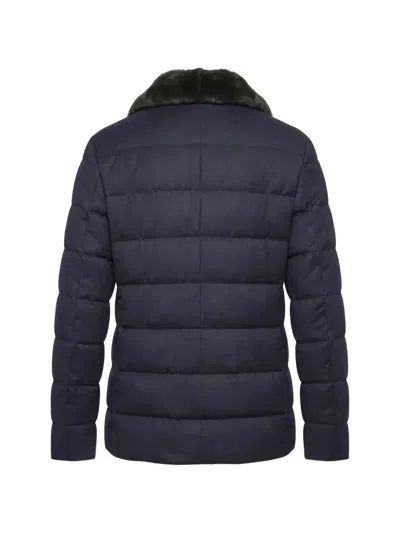 DOUBLE-BREASTED QUILTED JACKET