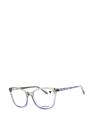 Bebe Rectangle-frame Glasses In Grey
