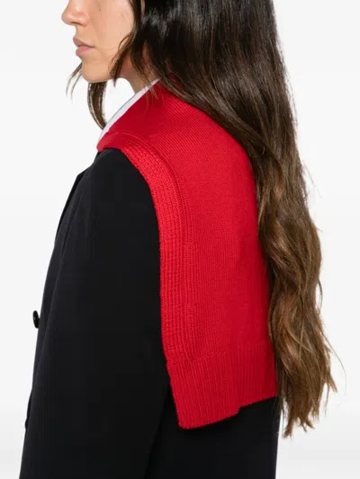 Loewe Detachable Sailor Panel Double-breasted Jacket In Multi
