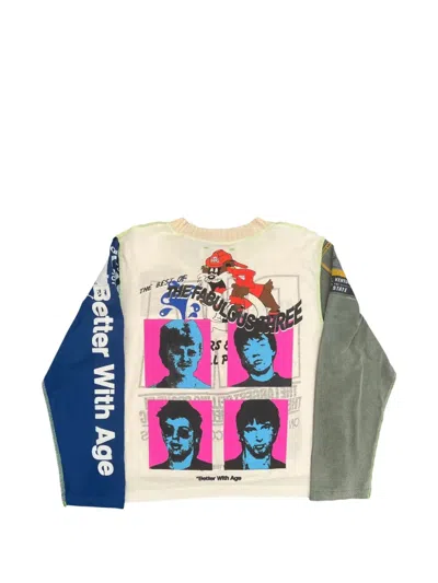 Better With Age Iris Reversible Sweatshirt In Multi