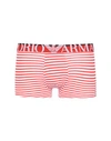 Emporio Armani Boxers In Red