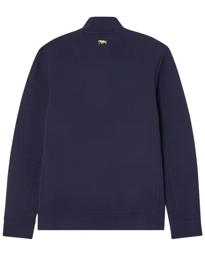 Robert Talbott Evans Track Jacket In Blue