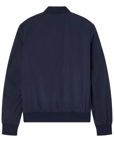Robert Talbott Jackson Baseball Jacket In Blue