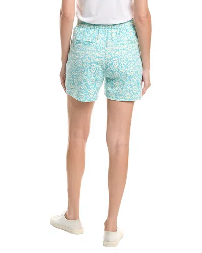 Ichi Kate Print Short In Blue