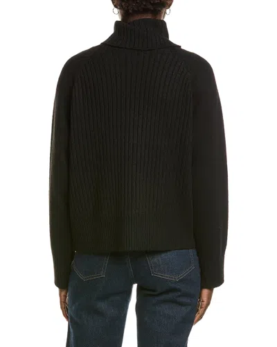 Michael Stars Storm Turtleneck Pullover In Black