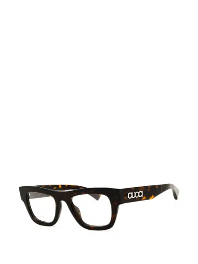 Gucci Rectangular Optical Frame In Black