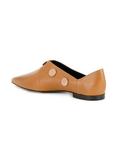Shop Pierre Hardy Penny Pointed Toe Loafers