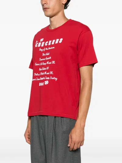 Bode Feed Graphic-print T-shirt In Yellow