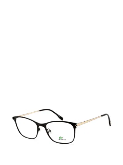 Lacoste Rectangle-frame Glasses In Black