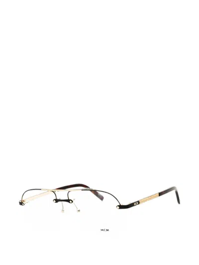 Mcm Pilot-frame Glasses In Multi