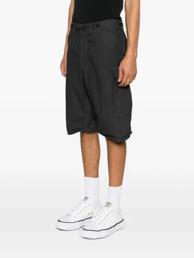 Visvim Eiger Sanction Cargo Shorts In Black