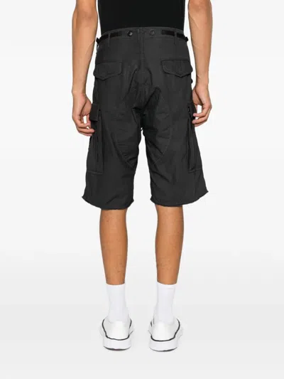 Visvim Eiger Sanction Cargo Shorts In Black