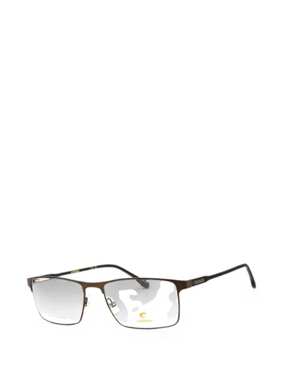 Carrera Rectangle-frame Glasses In Brown