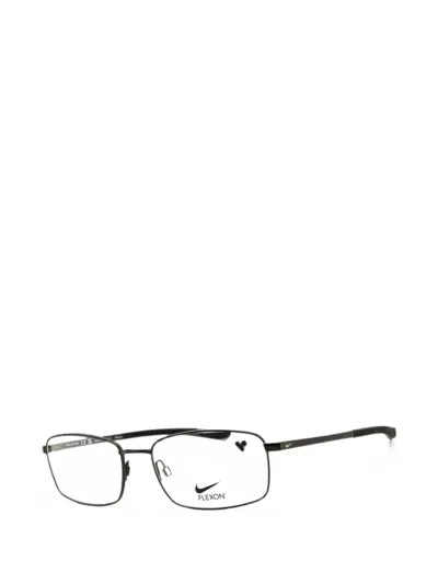 Nike Rectangle-frame Glasses In Black