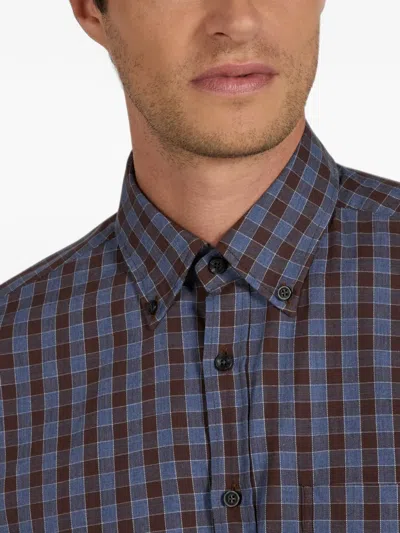Slowear Glanshirt Check-pattern Shirt In Multi