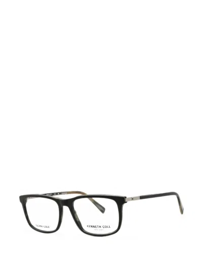 Kenneth Cole Rectangle-frame Glasses In Black
