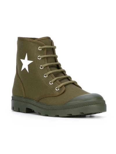Givenchy Olympus Canvas Combat Boot