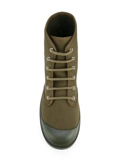 Givenchy Olympus Canvas Combat Boot