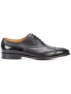 John Lobb lace-up Oxford shoes,LEATHER100%