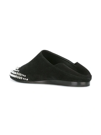 Shop Mcq By Alexander Mcqueen Studded Slip-on Shoes