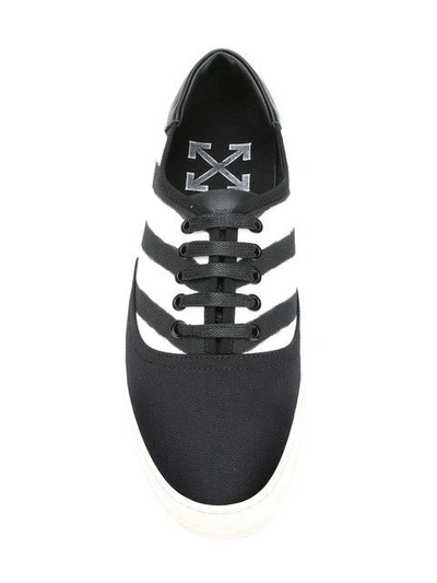 Shop Off-white Striped Sneakers