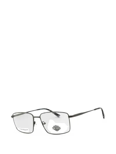 Harley-davidson Rectangle-frame Glasses In Grey
