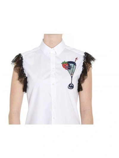 Shop Dolce & Gabbana Shirt In Optic White