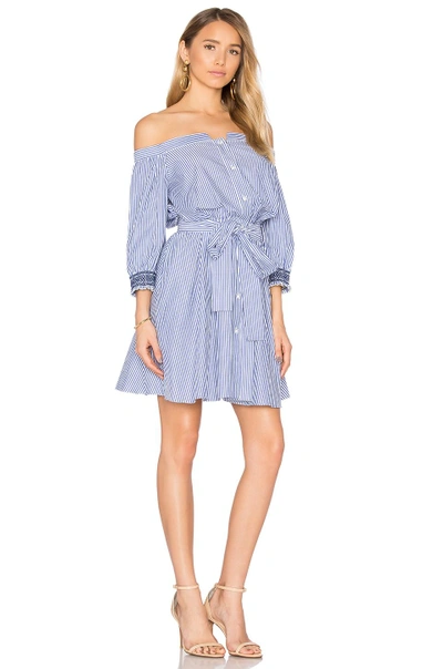 Shop Tanya Taylor Brittany Dress In Blue
