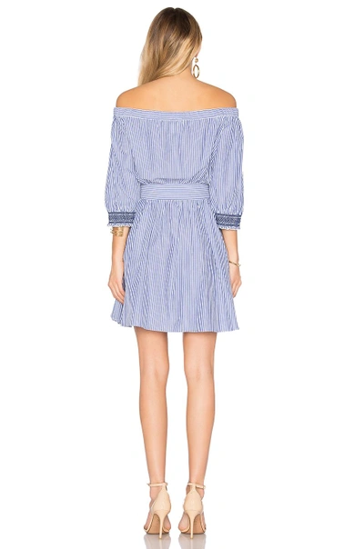 Shop Tanya Taylor Brittany Dress In Blue