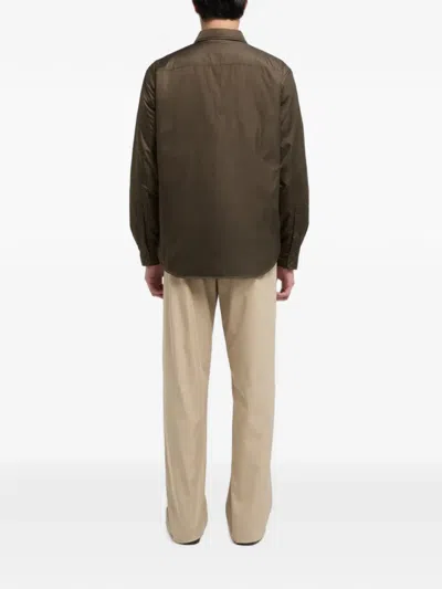 Aspesi Patch-pocket Shirt Jacket In Green