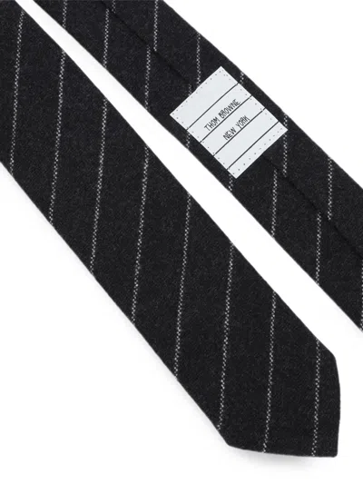Thom Browne Diagonal Stripe Classic Wool Tie In Multi