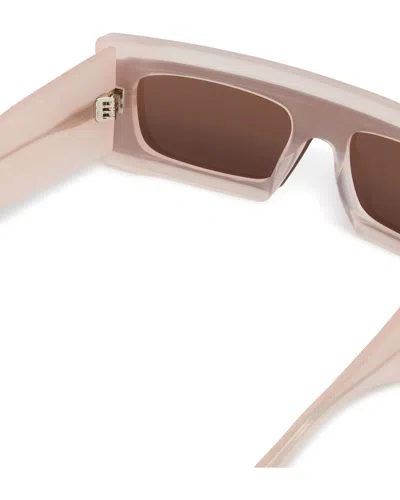 Alaïa Rectangular Mask Sunglasses High Coverage Design In Multi