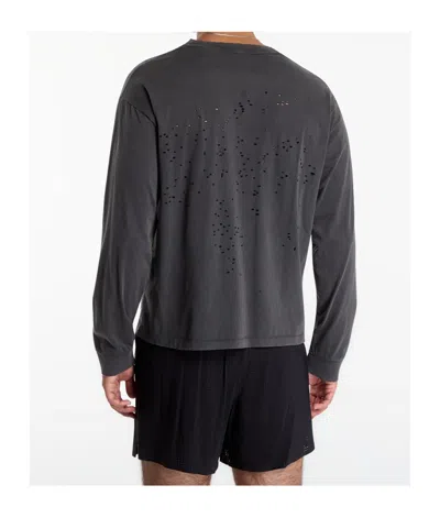 Satisfy Logo Long Sleeve T-shirt In Gray