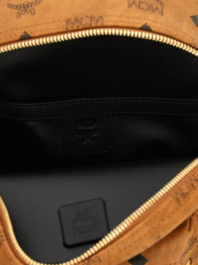 Mcm Stark Backpack In Brown