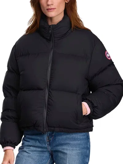 Canada Goose Fallon Down Jacket In Black