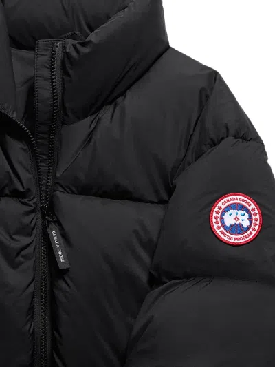 Canada Goose Fallon Down Jacket In Black