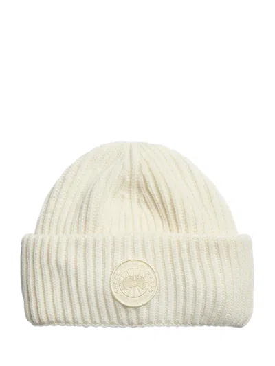 Canada Goose 5109u-9224 Cashmere Blend Winter Hat In Neutral