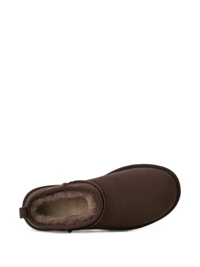 Ugg Clasic Ultra Mini Boots Woman Dust Cocoa In Animal Print