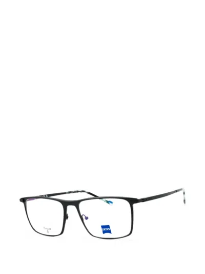 Zeiss Rectangle-frame Glasses In Black