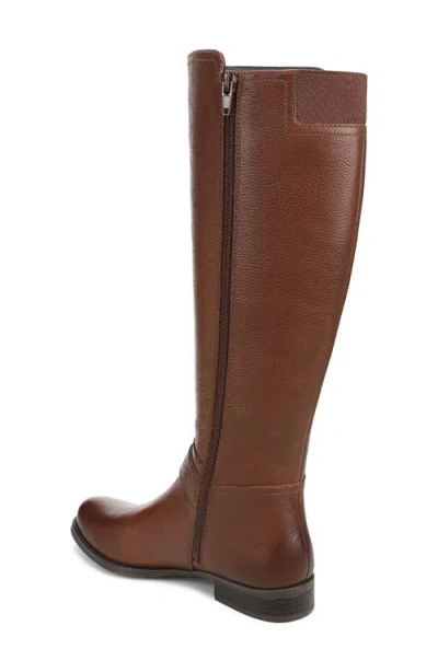 Naturalizer Juno Leather Riding Boot In Black