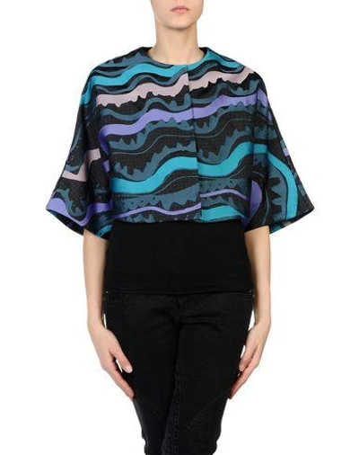 Shop Tsumori Chisato Cape In Black