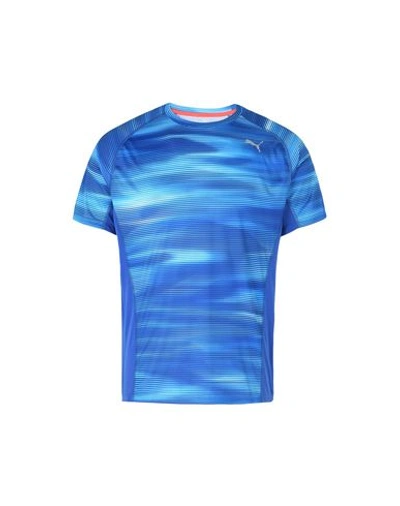 Puma Sports T-shirt In Blue