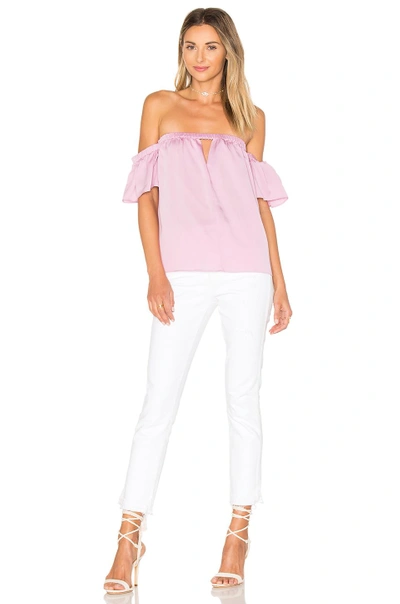 Shop Milly Blaire Top In Pink