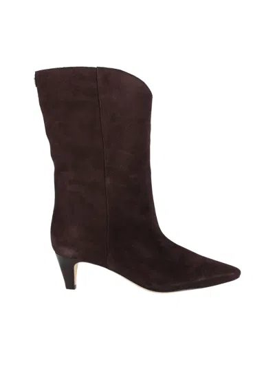 Michael Kors Daniela Suede Bootie In Brown