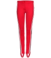 GUCCI STRIPED COTTON-BLEND STIRRUP TROUSERS,P00254066-4